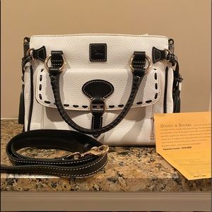 Dooney and Bourke Florentine Medium Pocket Satchel Bag